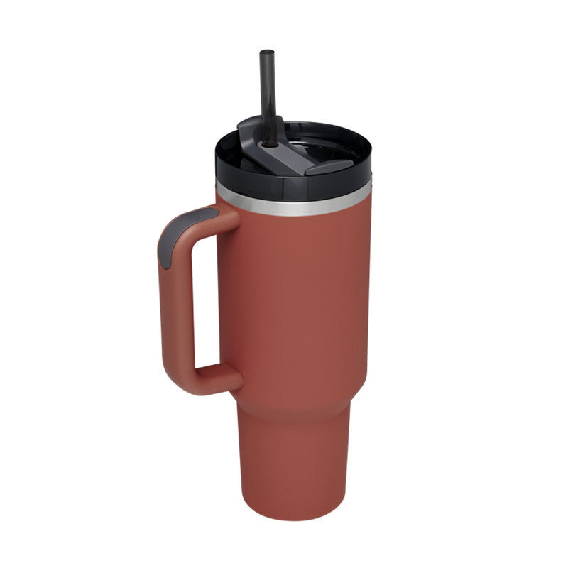 ThermoMax – 1200ML Insulated Tumbler with Handle & Integrated Straw
