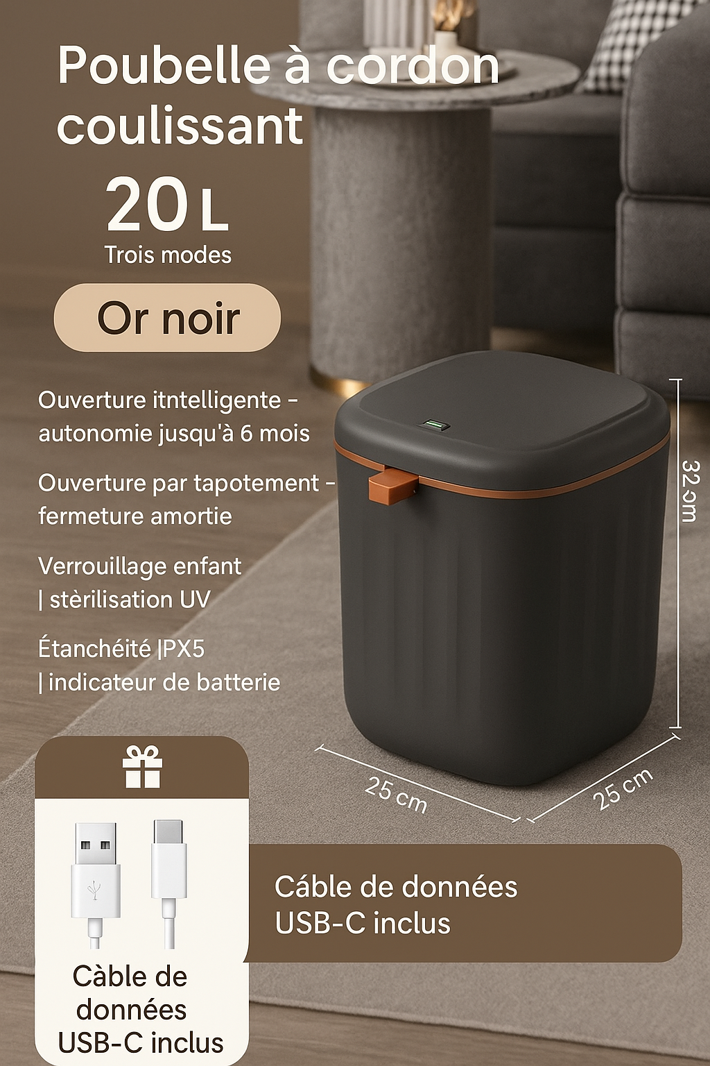 Magic Eco Bin: a smart bin designed for modern families.