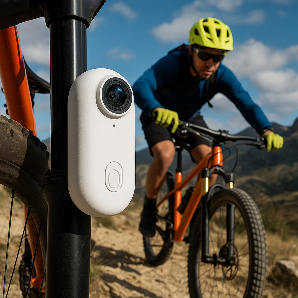 KaptureX – Caméra Sport 4K Mini & Résistante pour Aventures Outdoor