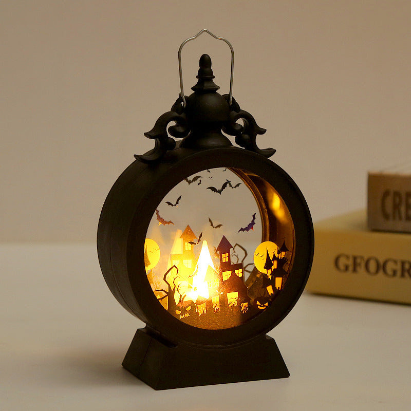 Eternal Haunted Lantern - Retro Halloween Glow