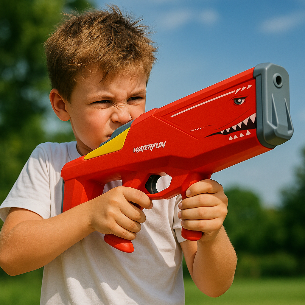 Jet Shark – Ultra-Powerful Electric Water Gun for Unforgettable Summer Battles!