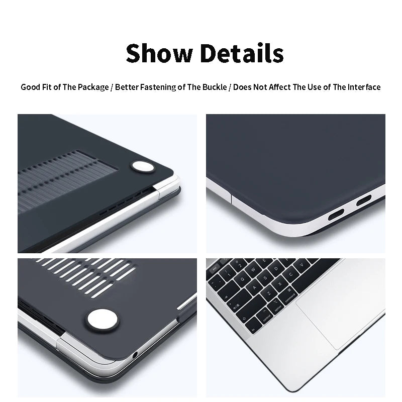Frosted Hard Case for 12-inch MacBook Laptop