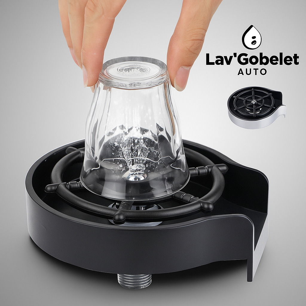 Lav'Gobelet Auto – The Express Cup Rinser for Families in a Hurry