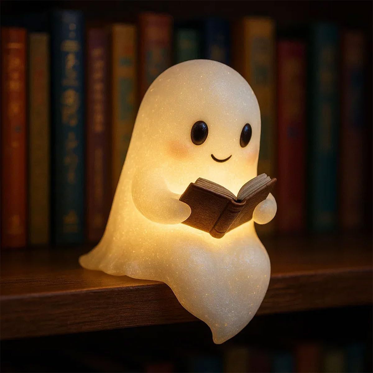 Fantôme Doux – Veilleuse LED Halloween Enfantine