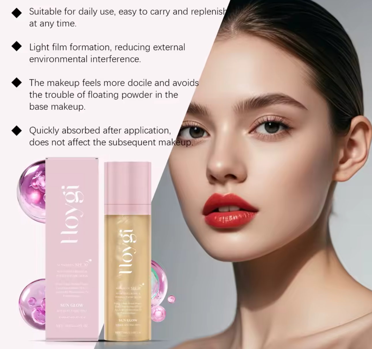 Hoygi SPF 50 Sheer Setting Mist