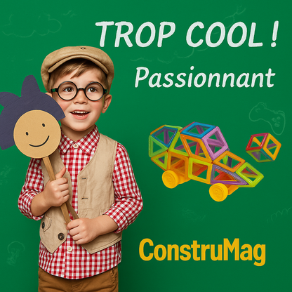 ConstruMag - Magnetic building blocks for children