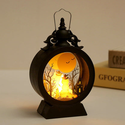 Eternal Haunted Lantern - Retro Halloween Glow