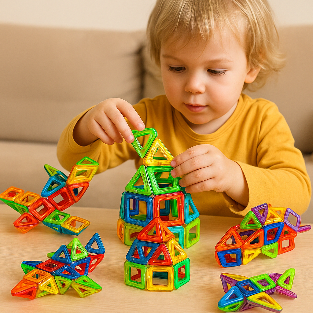 ConstruMag - Magnetic building blocks for children