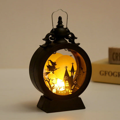 Eternal Haunted Lantern - Retro Halloween Glow