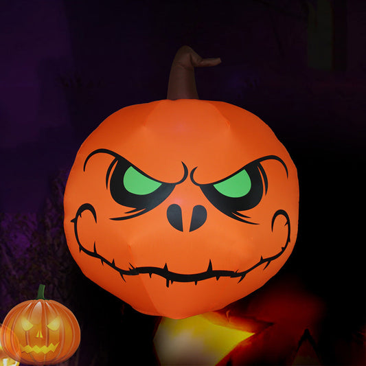 🎃 XL Spectral Pumpkin – Inflatable Halloween Light-Up