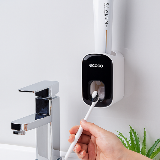 No more toothpaste everywhere! Adopt Distribrosse, the practical wall-mounted dispenser