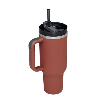 ThermoMax – 1200ML Insulated Tumbler with Handle &amp; Integrated Straw 