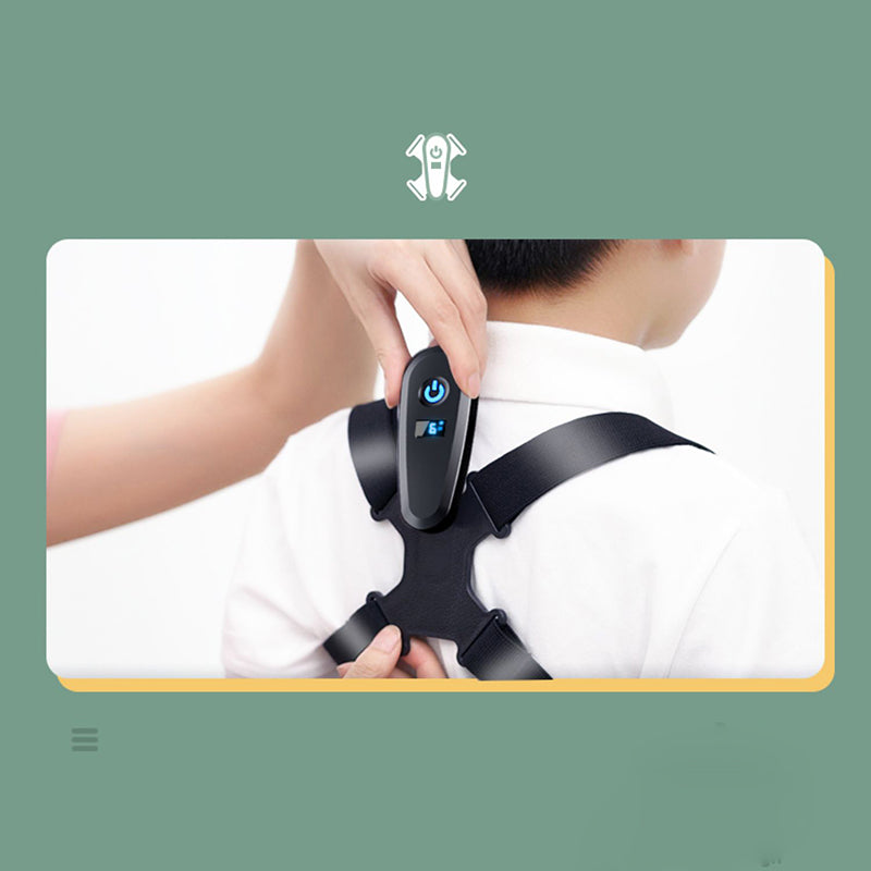 Postu-Fit: Smart Cyphose Correction Ceinture Pour femmes et hommes, Posture Correction Pour Assis Posture Adulte Prévention De La Myopie Correction Ceinture