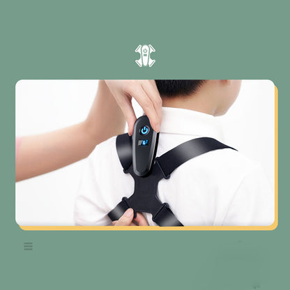 Postu-Fit: Smart Cyphose Correction Ceinture Pour femmes et hommes, Posture Correction Pour Assis Posture Adulte Prévention De La Myopie Correction Ceinture