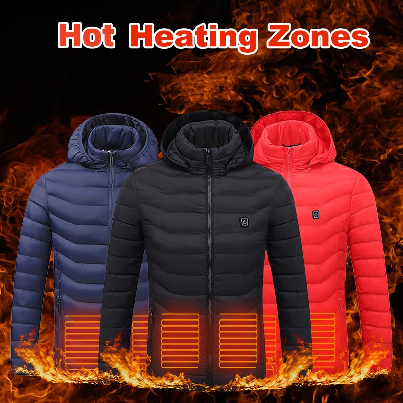 Veste chauffante d'hiver WapoSimo