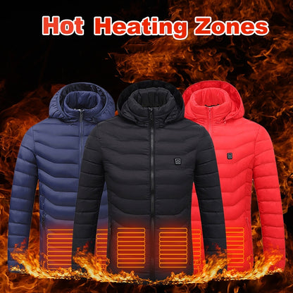 Veste chauffante d'hiver WapoSimo