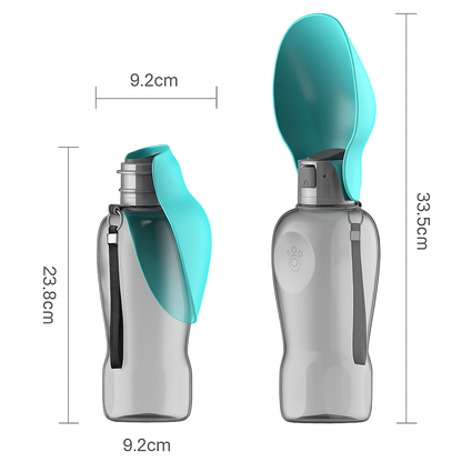 Doggie Express Water Bottle – The ideal water bottle for keeping your dog hydrated while out and about!