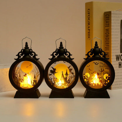 Eternal Haunted Lantern - Retro Halloween Glow