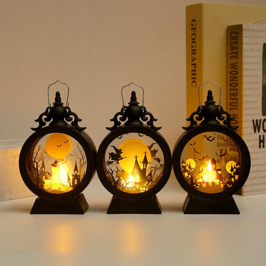Eternal Haunted Lantern - Retro Halloween Glow