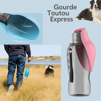 Doggie Express Water Bottle – The ideal water bottle for keeping your dog hydrated while out and about!