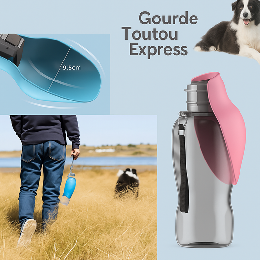 Doggie Express Water Bottle – The ideal water bottle for keeping your dog hydrated while out and about!