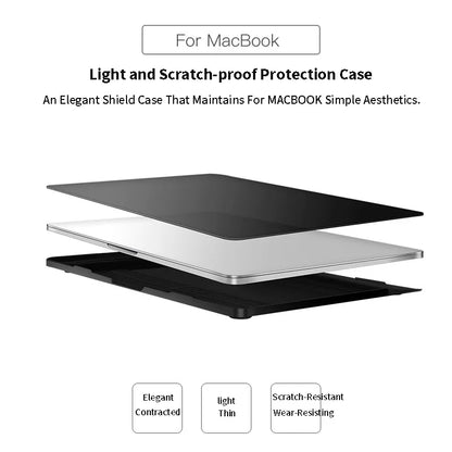 Frosted Hard Case for 12-inch MacBook Laptop