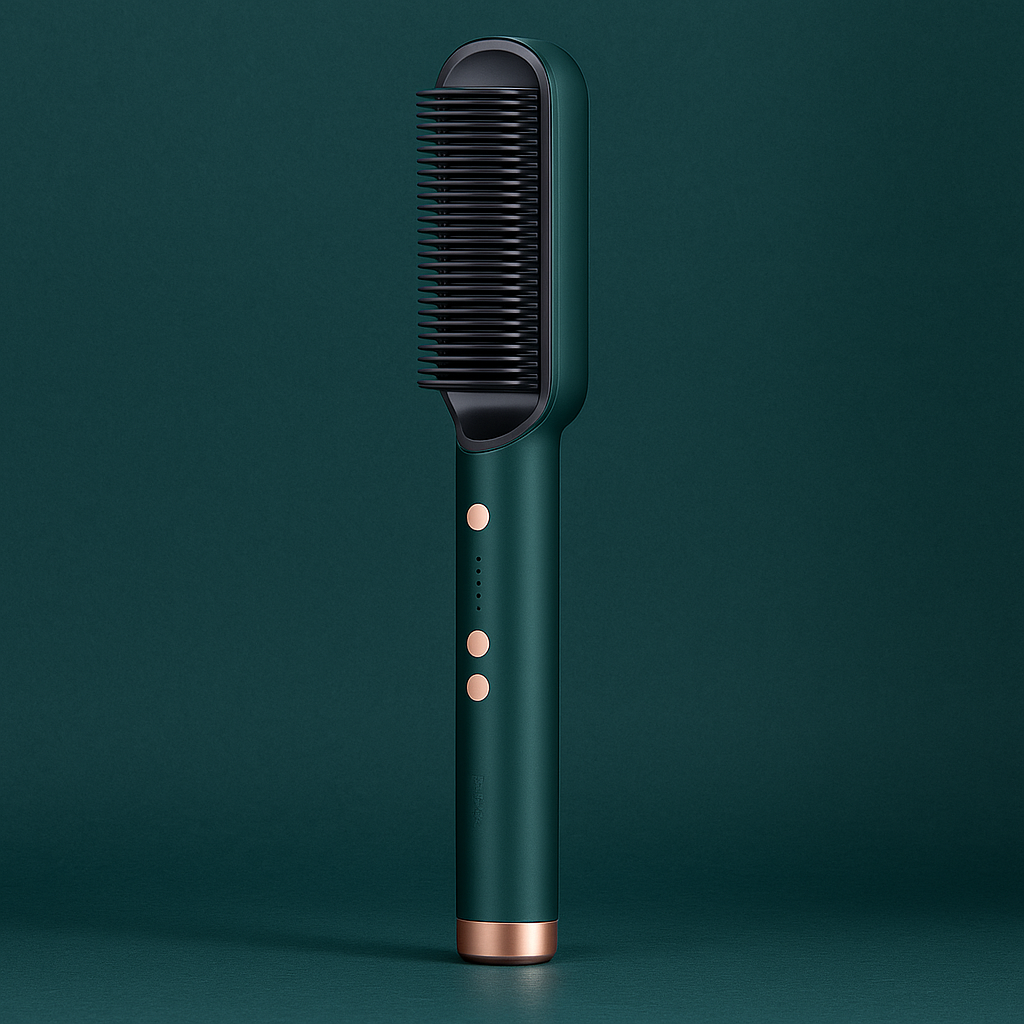 LisseCurl Ionic – 2-in-1 Straightening &amp; Curling Brush